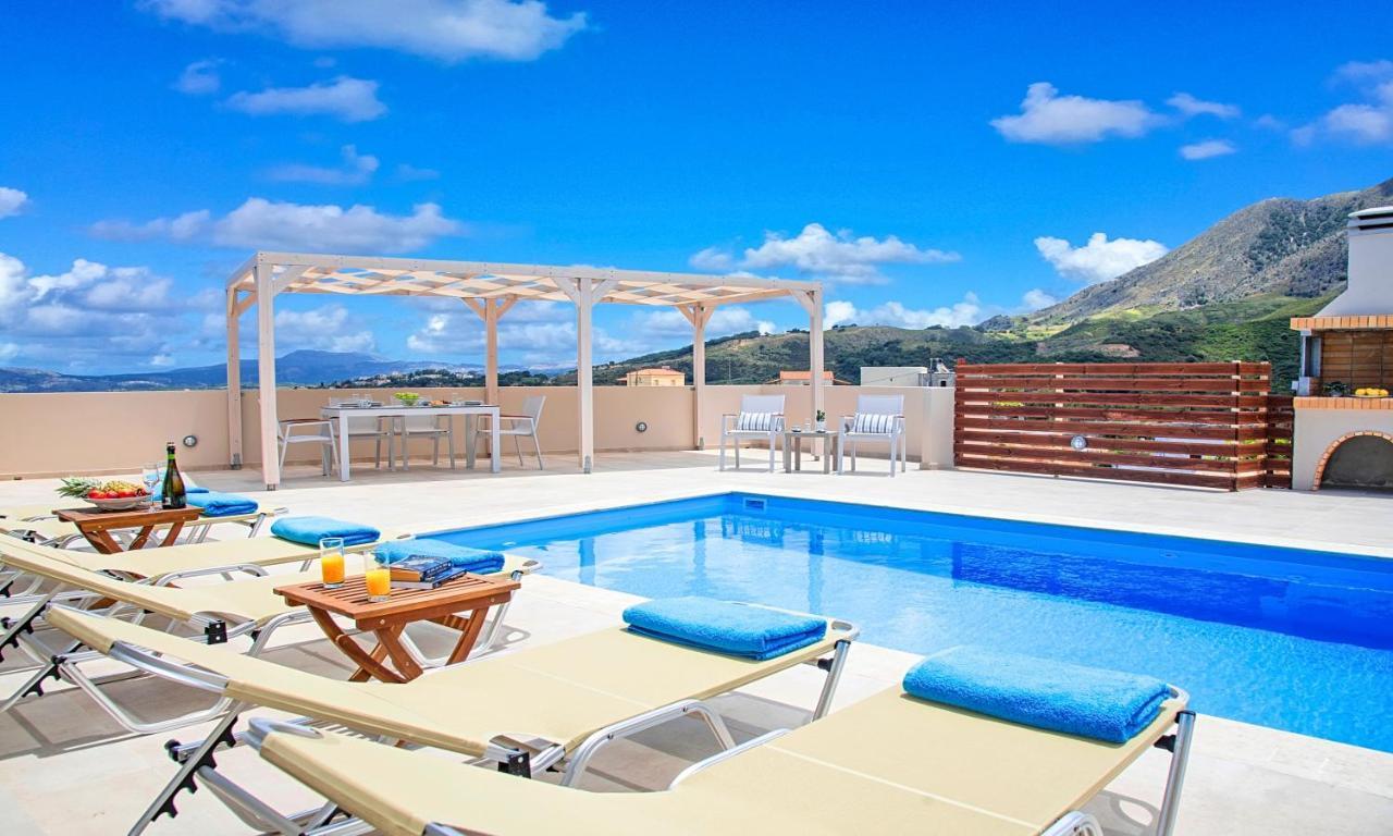Villa Di Giorgio Heated Pool Kournas